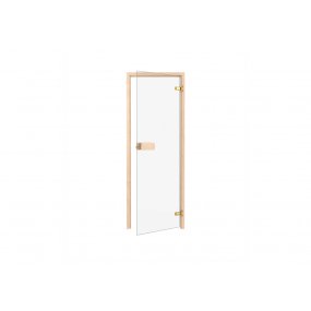 Drzwi do sauny Sosna 7x19 Classic szkło bezbarwne THERMORY