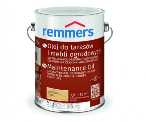 Olej do tarasów i mebli ogrodowych Remmers 2,5l