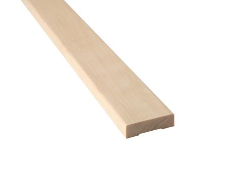 Listwa wykończeniowa osika biała UK Thermory 12x42 Select