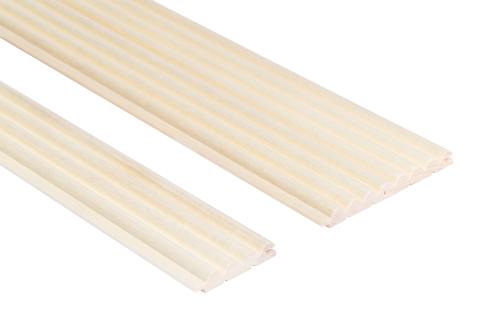 Panele do wnętrz/do sauny osika biała SRP Thermory 15x82 Select
