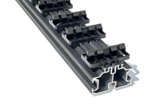 Legar aluminiowy tarasowy PR39 120 - 32 klipsy GRAD