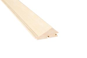 Lamele do sauny/do wnętrz osika biała WAVE Thermory 28x65 Select