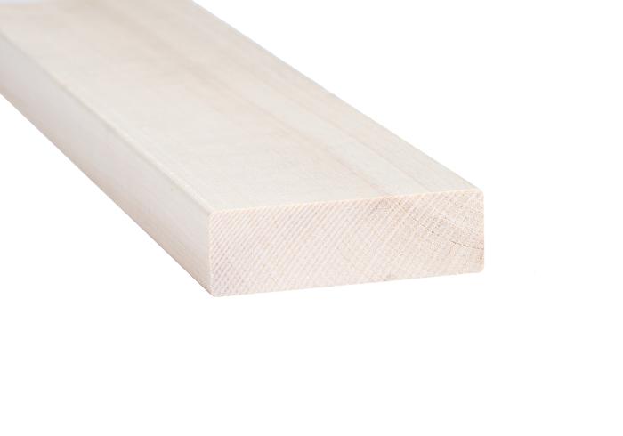 Deska na ławki do sauny osika biała SHP Thermory 28x90 Select