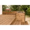 Deska tarasowa thermo sosna D30sg Thermory 26x115 kl.A