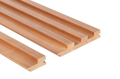 Lamele do sauny/do wnętrz thermo osika STEP Thermory 27x64 Select