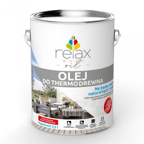 Olej do thermo drewna CIEMNY RelaxWood