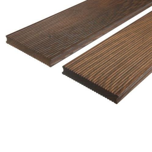 Deska tarasowa ryflowana thermo jesion D32 Thermory 20x132 Select