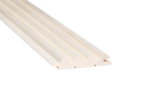Panele do wnętrz/do sauny osika biała SRP Thermory 15x82 Select