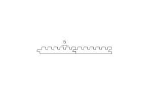 Lamele do sauny/do wnętrz thermo osika Kyte-S Thermory 15x60/87 Select