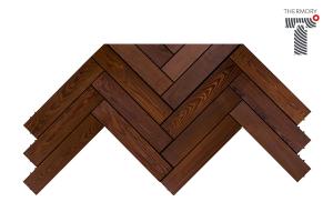 Deska tarasowa thermo jesion Herringbone Thermory 