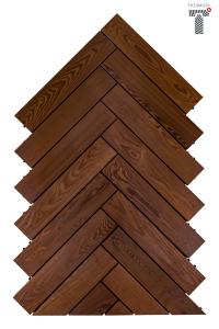 Deska tarasowa thermo jesion Herringbone Thermory 