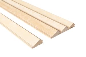 Lamele do sauny/do wnętrz osika biała WAVE Thermory 28x65 Select