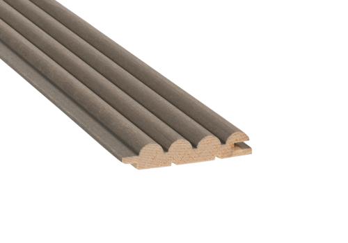 Lamele malowane do sauny/do wnętrz osika SRP Thermory 15x82 kolor szary