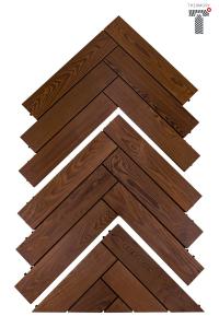 Deska tarasowa thermo jesion Herringbone Thermory 