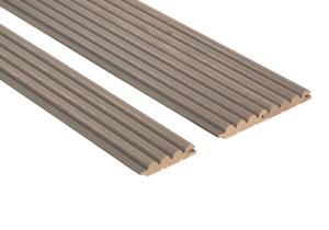Lamele malowane do sauny/do wnętrz osika SRP Thermory 15x82 kolor szary