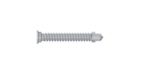 Wkręt do desek tarasowych drewno - aluminium Srebrny