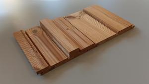 Deska elewacyjna thermo sosna C34 (3D) Thermory kl. A