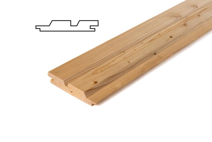 Deska elewacyjna modrzew kanadyjski - 2Romb