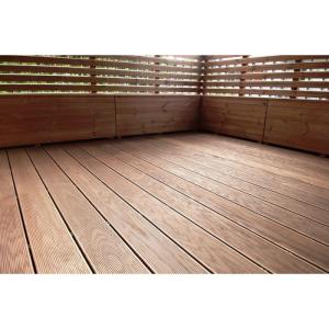 Deska tarasowa ryflowana thermo jesion D32 Thermory 20x132 Select