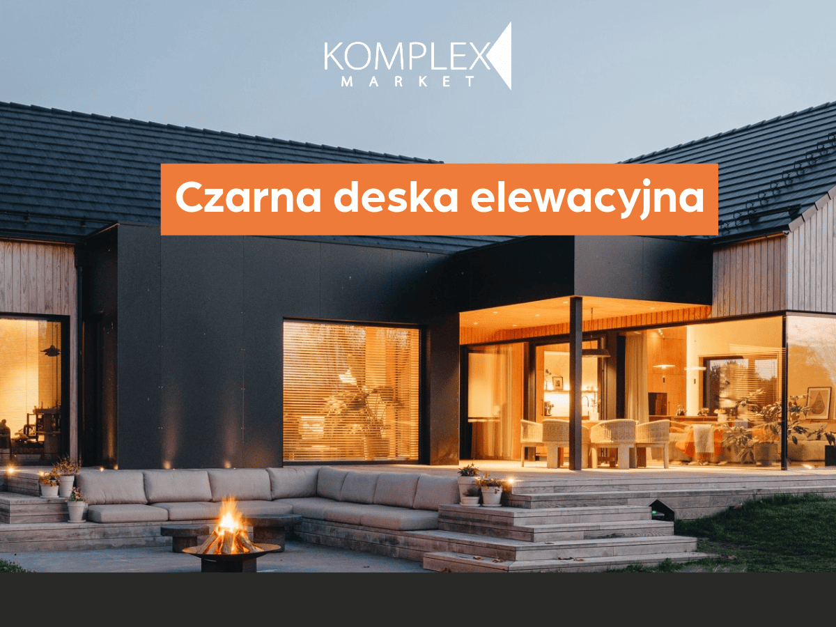 Czarna deska elewacyjna - czy się sprawdza?