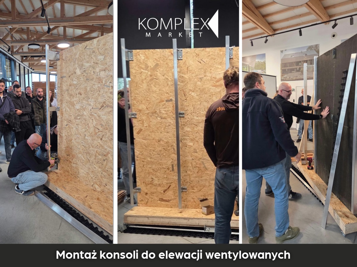 Szkolenie Komplex Market z montażu elewacji wentylowanych