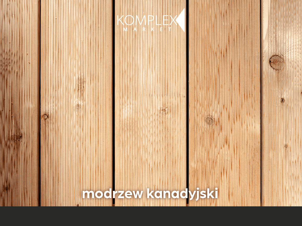 Taras z deski modrzewiowej Komplex Market